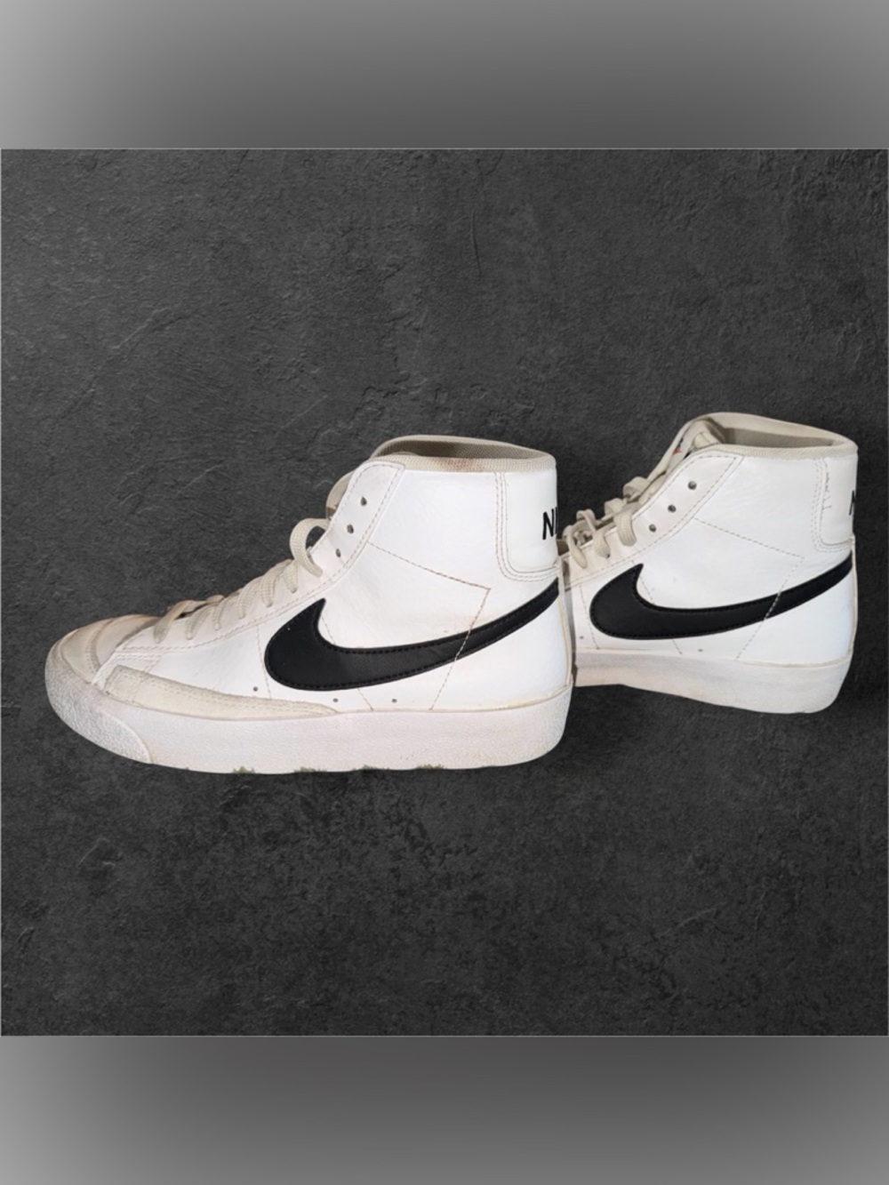 Nike Blazer Mid White/Black Sneakers Youth 4.5Y